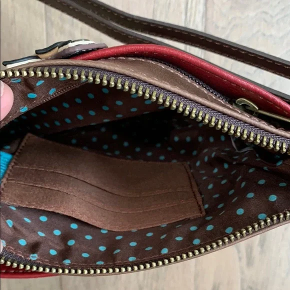 Chala German Shepherd Dog Mini Crossbody Bag - Picture 3 of 3